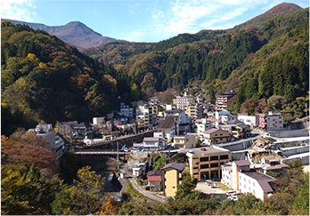 土湯溫泉溫泉街